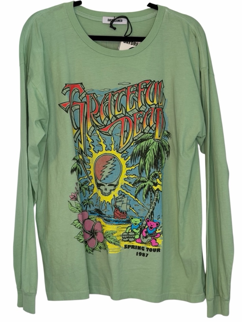 Grateful Dead Daydreamer Long Sleeve Tee Oversized SMALL NWT